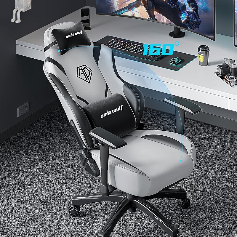 安德斯特预言王座电竞椅 灰黑配色热销背后的电竞科技魅力